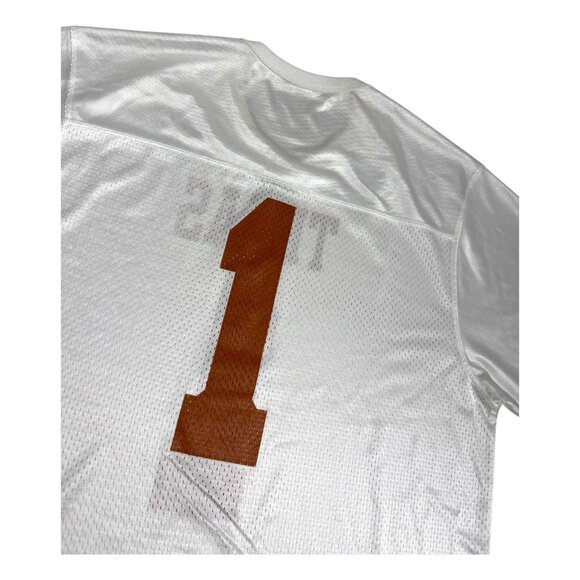 TEXAS LONGHORNS Nike White NCAA College Football Jersey Mens 2XL - Picture 5 of 6